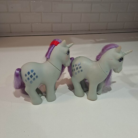 Qty 2 sparkler my little pony vintage pony horse toy - Picture 6 of 7